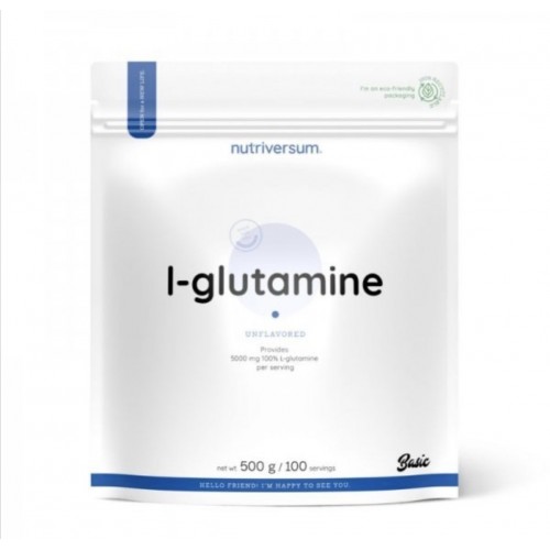100% L-GLUTAMINE - 500 g